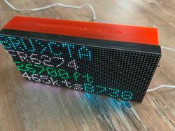 P3 64x32 LED matrix case with ESP8266 holder - Free 3D Model | STLFinder