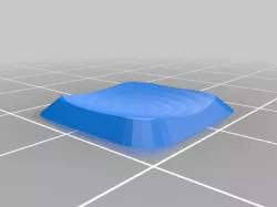 Parametric Keycap Veneers for Flat Laptop Keyboards