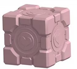 Portal 2 companion cube