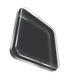 Printed lid for a sqaure 12 cm Petri plate