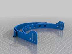 Prusa RC2 (No Elastic Required) - Secure with rope, webbing, or elastic