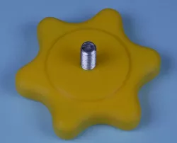 Snap-Together Threaded Knobs
