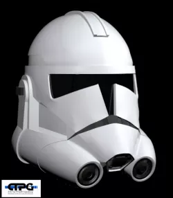 Star Wars Clone Wars Phase 2 Clone Helmet Animated