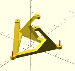 Tensegrity Table OpenSCAD