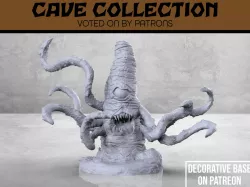 Tentacle Rock Monster - Tabletop Miniature