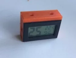Thermometer case for IKEA lack enclosure