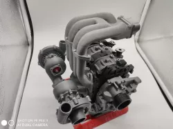 Twin turbochargers for 13B-REW
