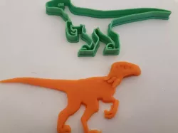 Velociraptor Cookie/Fondant/Playdough Cutter