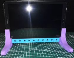 Vertical stand for Galaxy Tab A6 tablet