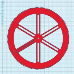 160-Tooth Lego Compatible Gear