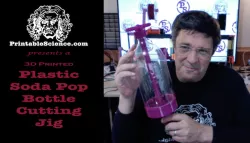 3D Printed Soda Pop Bottle Cutting Jig