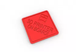 3D printer on board!