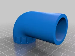 3M filter connector to 32mm hose adapter (respirator, breathing mask)
