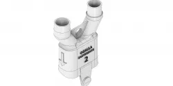 Adaptador para respirador Hospital máscara snorkel Decathlon EASYBREATH V2