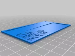 AMX 3D WOODMy Customized Filament Swatch System - Swatches