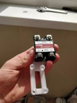 Anycubic i3 mega solid state relay mount 