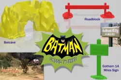 Batman 1966 Batcave Exterior "Hot Wheels" version