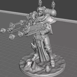 Battle sister Shooting pose