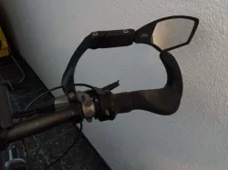 Bike rear mirror extension for hafny mirror