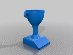 Blank Trophy & Music Trophy STL/F3D Files