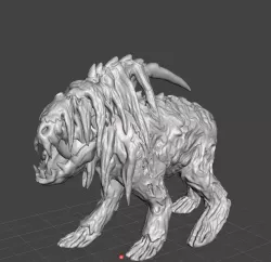 Bone Bear - Tabletop miniatures