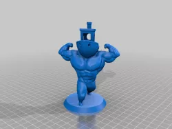 Buff Benchy - the ultra swole 3D printing torture-test