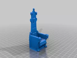 Captain Harlock Skull Throne - Albator