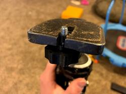 Brass Knuckles Style Camera Grip with standard 1/4-20 Bolt Mount by Hillct, Download free STL model