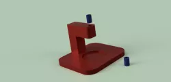 Centred hand press for SKX Holder