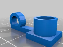 Cherry MX Keycap Necklace Circle Adapter