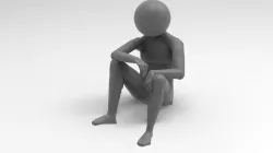 chillin man