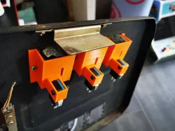 Coin button conversion to switch button