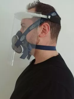COVID-19 Lightweight 3D Printable Face Shield 