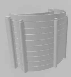 Covid19 Prusa RC3  Face Shields Retro fitted Kiwi Style 10 Stack