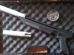 Crossman 1377 slide-in silencer