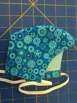 DIY fabric face mask template