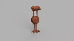 Doduo - Low poly