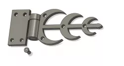 Door Hinge for Playhouse