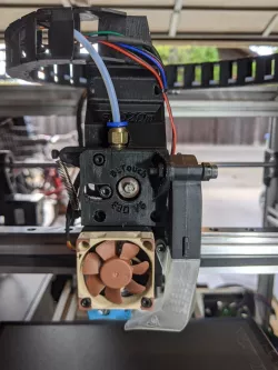 E3D V6 hotend with BLTouch for Linear guide and 2020 Extrusion