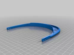 Easy 3D printed Face Shield
