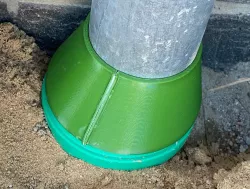 Eccentric rain downpipe adaptor 85mm > KG100