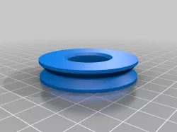 Ender 3/3 Pro 1.75mm filament guide with filament cleaner