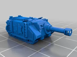 Epically Tiny Martian Curved Sword Tank Hunter
