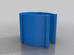 Face shield visor Prusa compatible and stackable