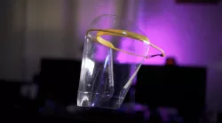 Face shield with 2-liter bottle for screen (and other easy to find materials)