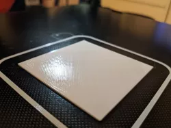 First Layer Test Square 