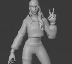 Fortnite "Ruby" Skin