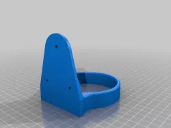 Hair dryer holder