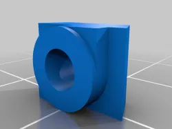 Half turn T-slot nut for Original Prusa mk3