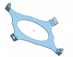 Harness for frespirators/masks
